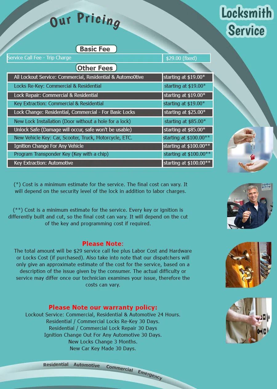 Father Son Locksmith Shop Jenkintown, PA 215-337-3197